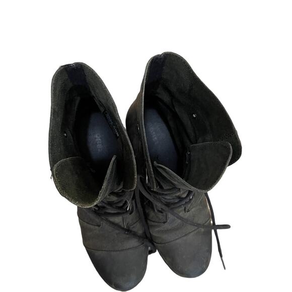 SOREL Joan of Arctic Wedge Mid Boot Nori Green 8.5 - Picture 8 of 12